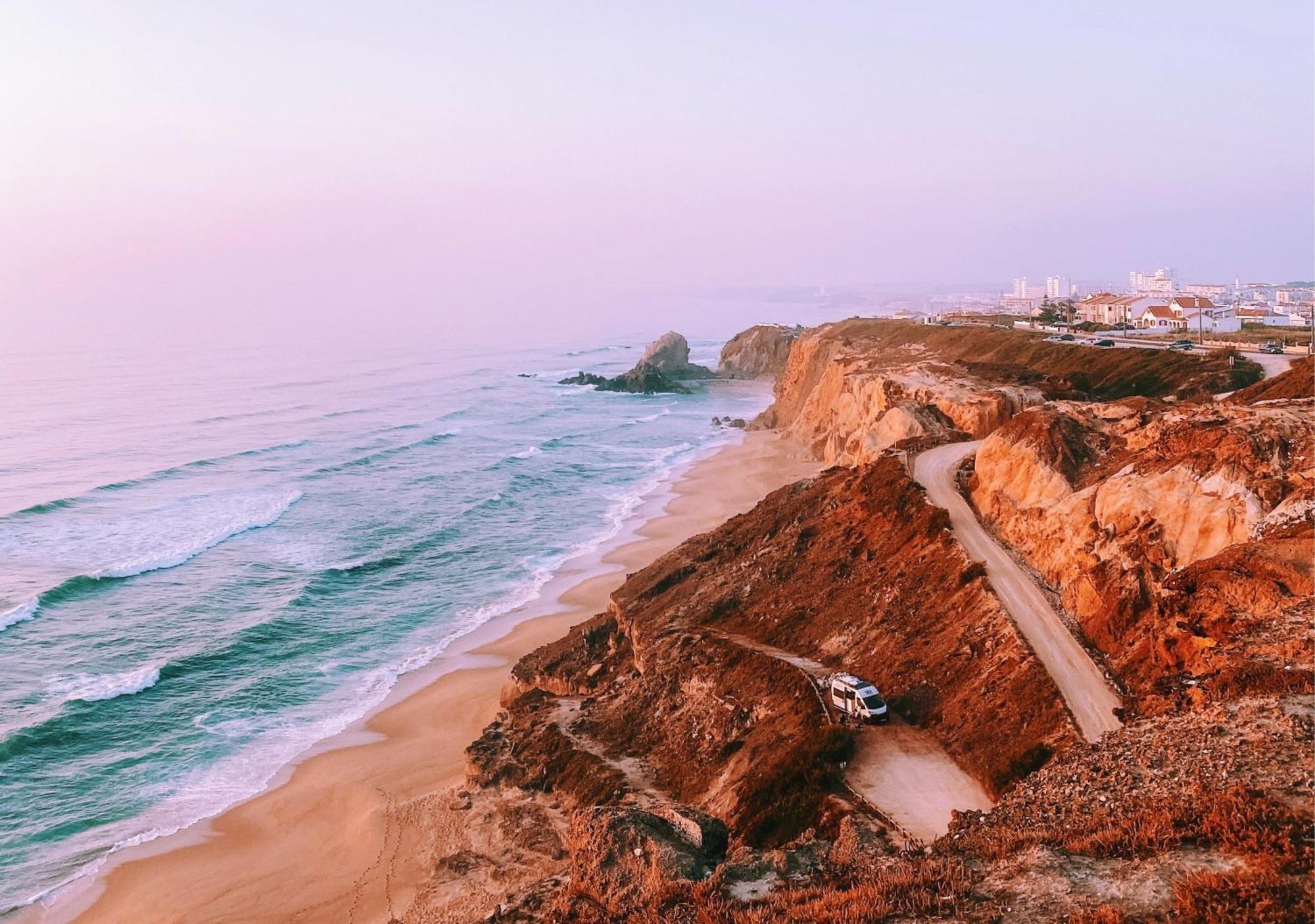 Cliff Surf House Hostel A dos Cunhados Ngoại thất bức ảnh